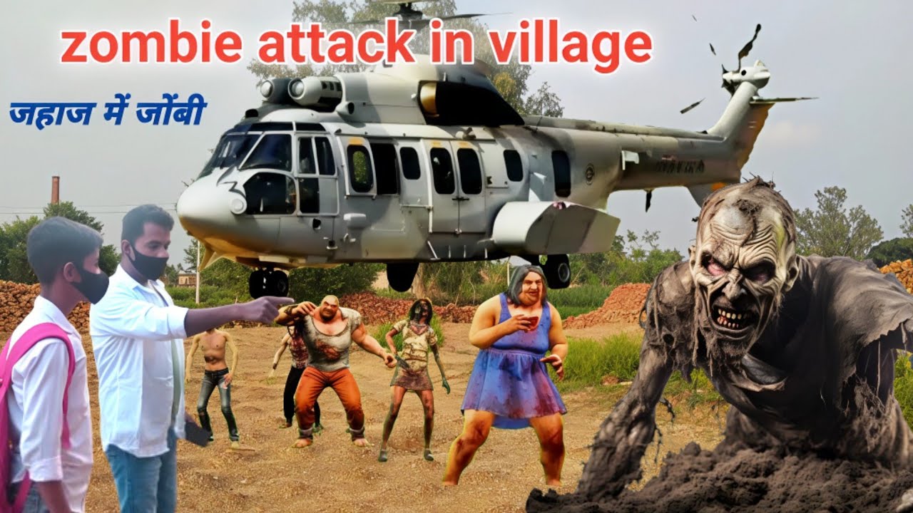 zombie attack in village || mr rajshahi || zombie || zombie Survival || zombie apocalypse