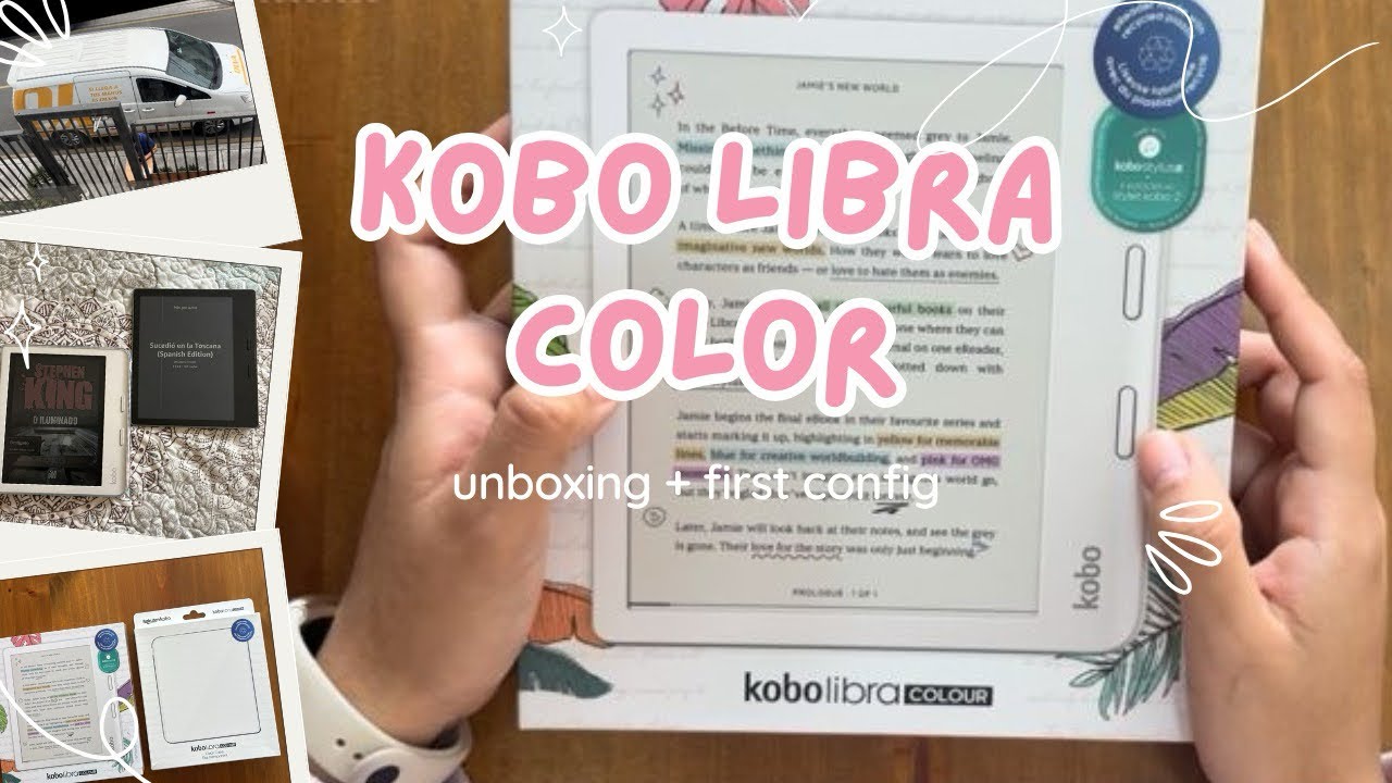 📦Unboxing Kobo Libra Color 🌈💕 | Why I Choose Kobo for E-Reading + First configuration 🥳✨
