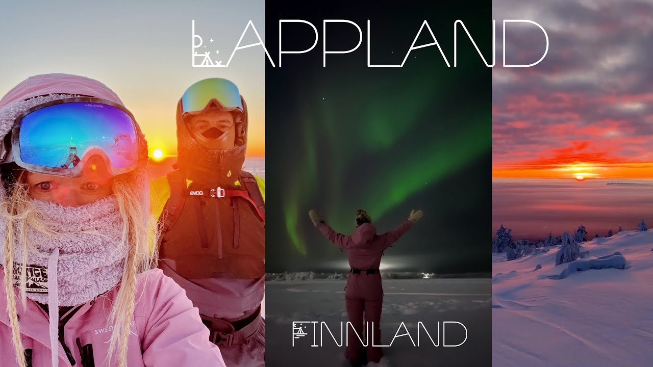 -18 Grad in Levi, Finnisch Lappland