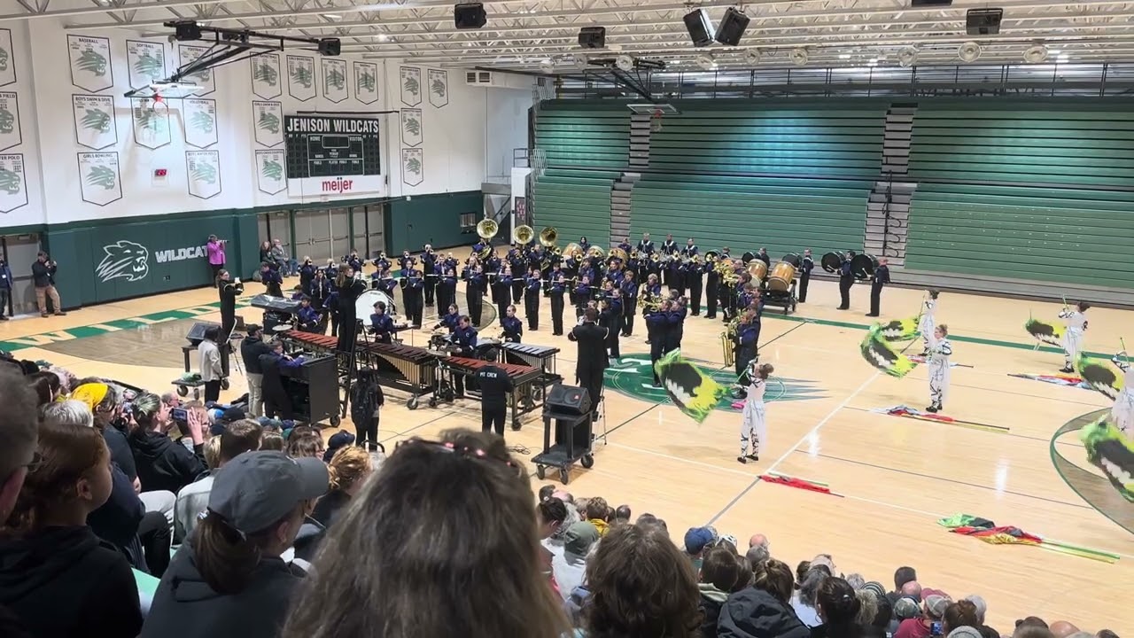 Caledonia Marching Band 1st Place at Jenison Invitational