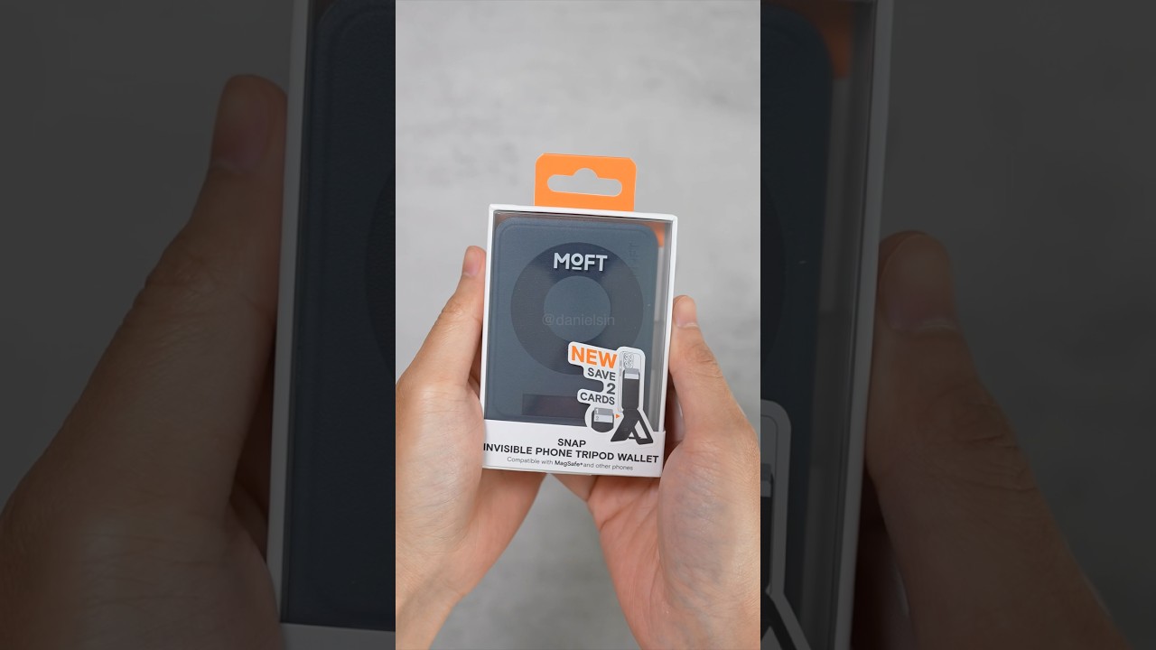 Moft 2-in-1 Wallet & Tripod - Best MagSafe Accessory for Creators!