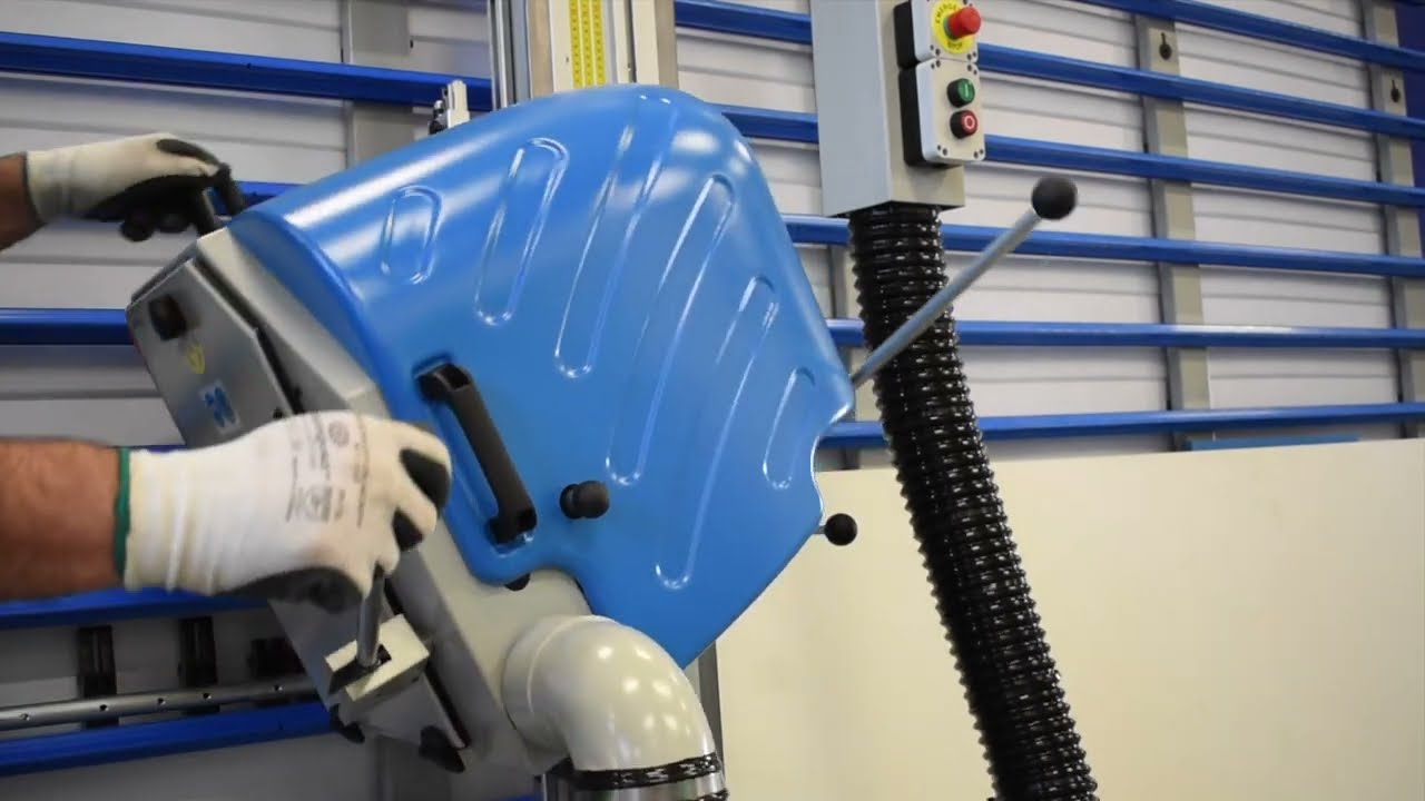 GMC Vertical Panel Saws in Action: KGS/GMC 300M & 400M