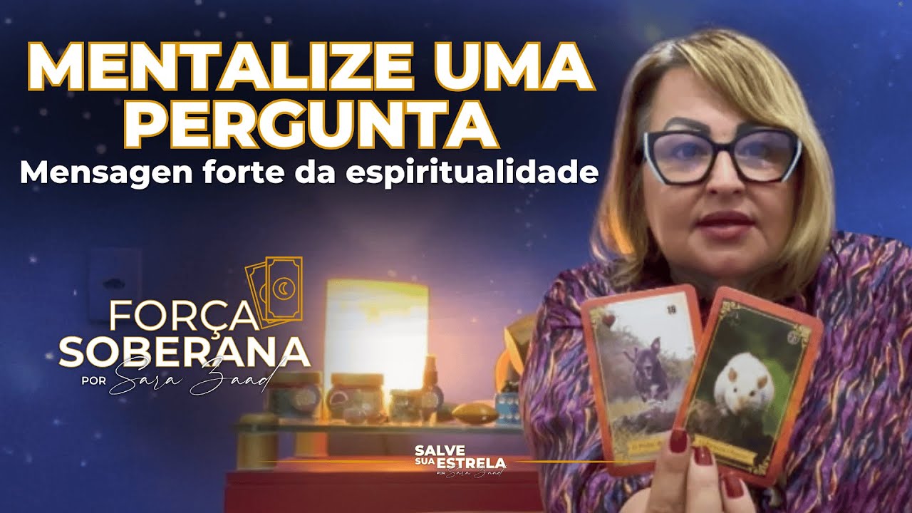 Mentalize uma Pergunta - Resposta surpreendente da espiritualidade!