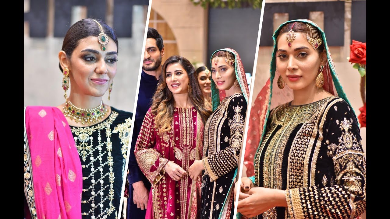 Latest Gul Ahmed Velvet Collection 2019 Grand Launch Dolmen Mall  | Noor-e-Chasham Velvet 2019