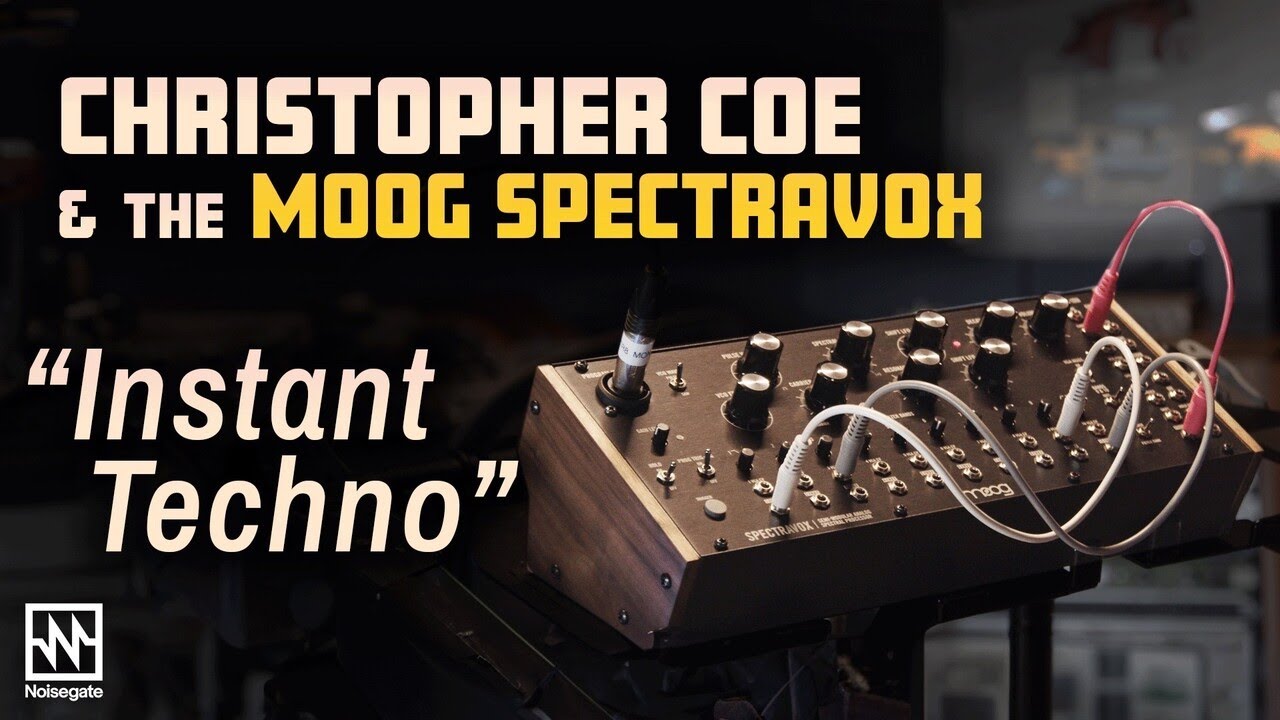 Noisegate Sessions: Moog Spectravox с Кристофером Коу