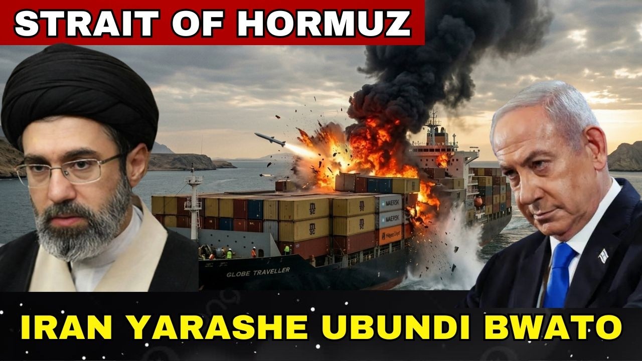 IBISASU BITURIKANA UBWATO MUNSI Y'AMAZI: IRAN IRI GUTURAGURITSA IGICARACARA MU UBUNIGO BWA HORMUZ