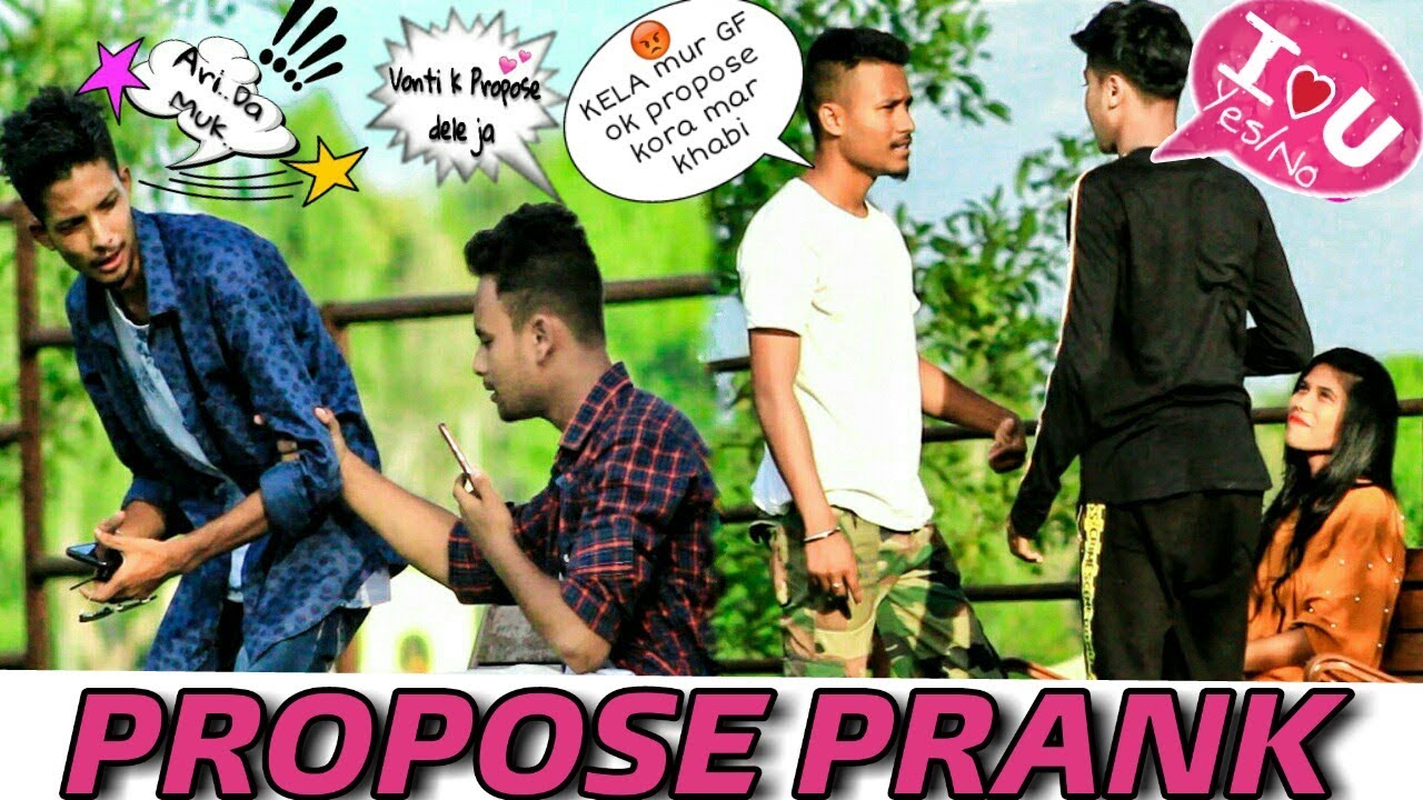 Propose prank in Assam | propose prank in Sivsaghar |Part:1 #tdeprankstar