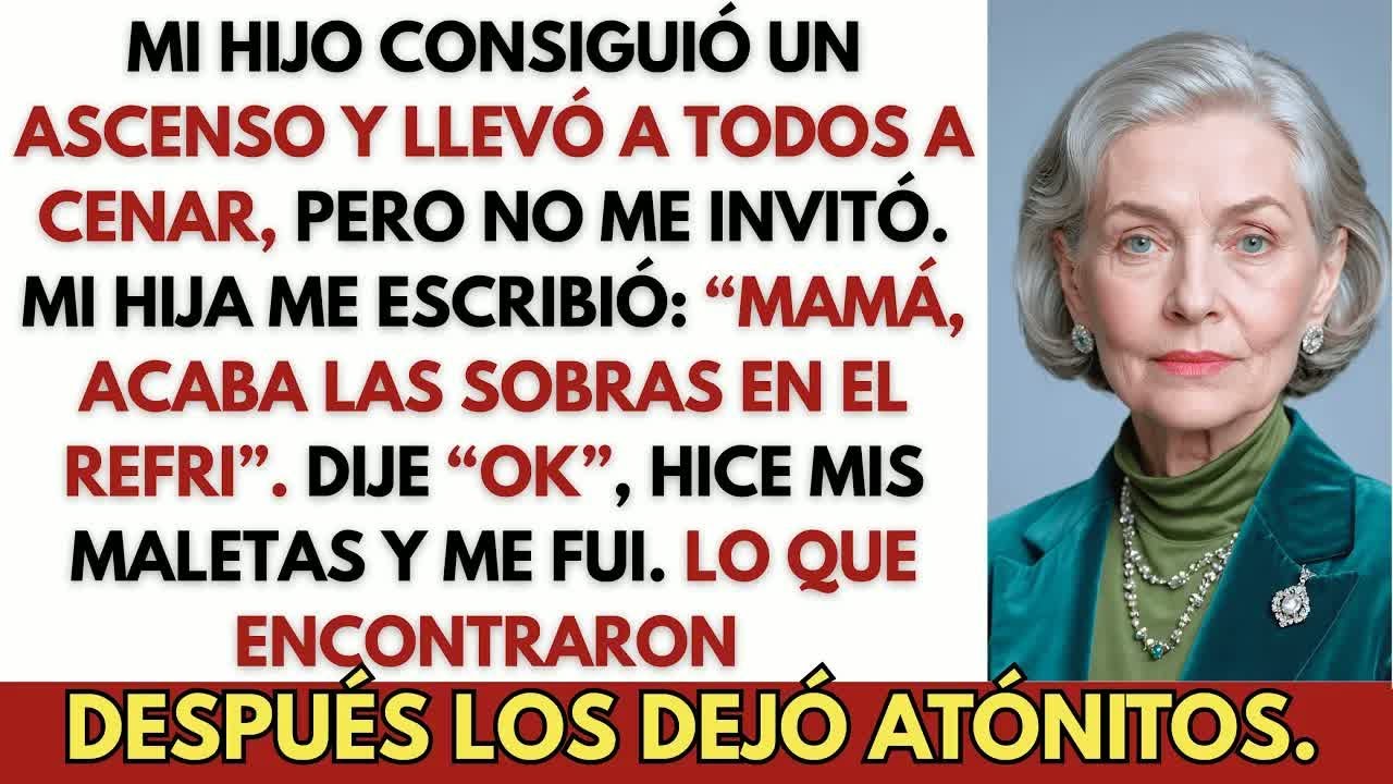 Mi hija dijo： “Mamá, no olvides terminar las sobras en el refri”, y me quedé en shock