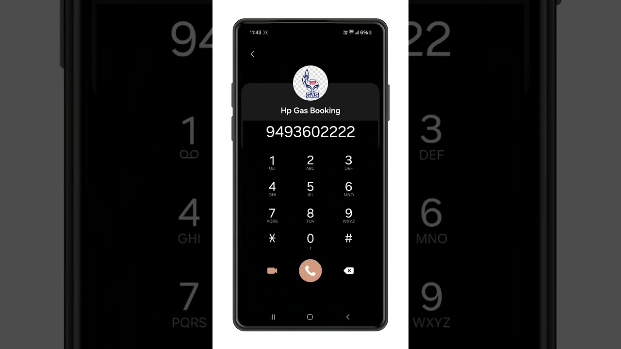 🔥 HP Gas Booking Number