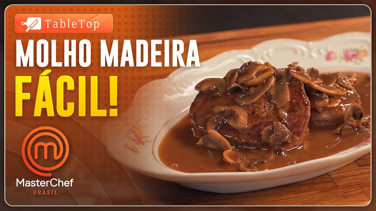 Filé ao MOLHO MADEIRA com Champignon | TABLETOP MASTERCHEF BRASIL
