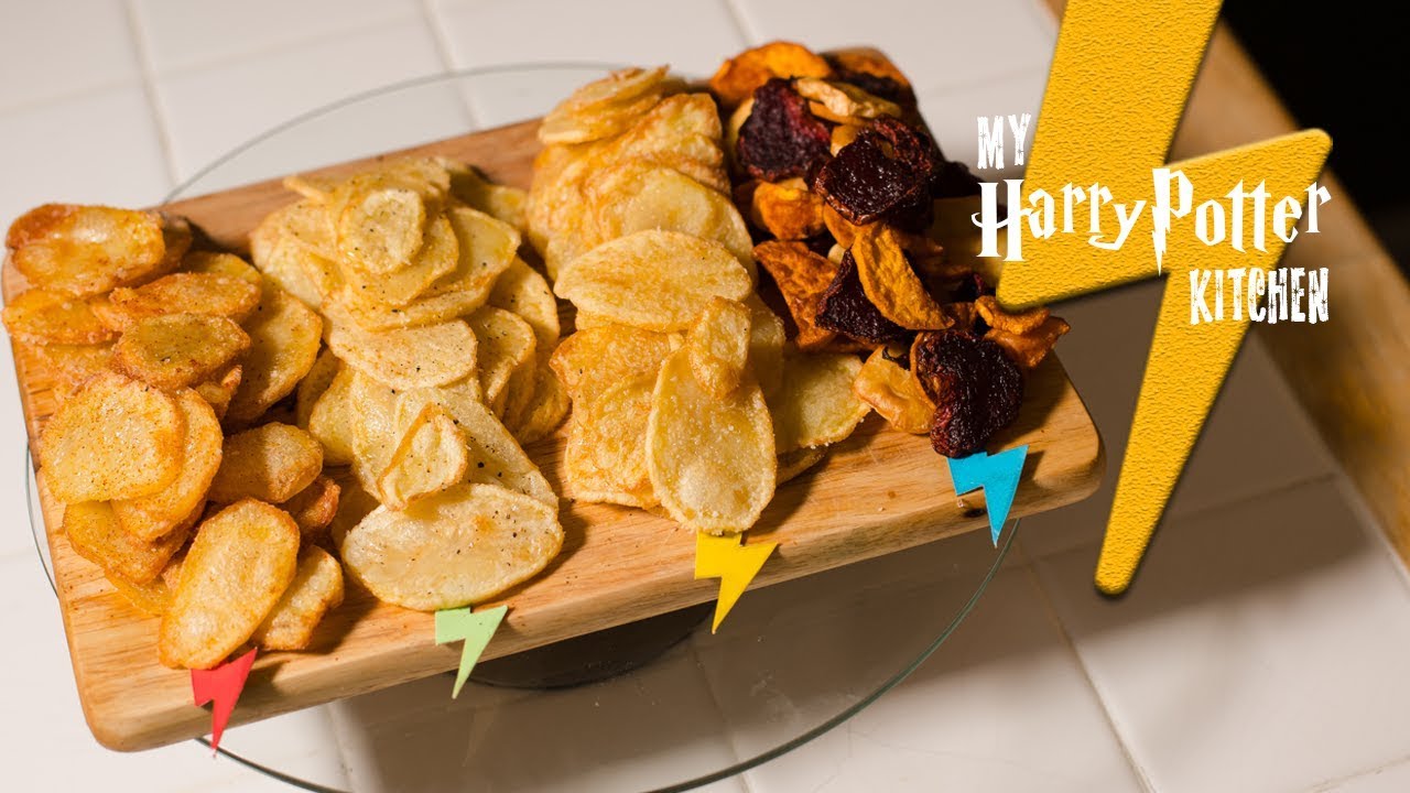 Hogwarts House Crisps | Homemade Crisps Recipe | My Harry Potter Kitchen (Ep. 15)