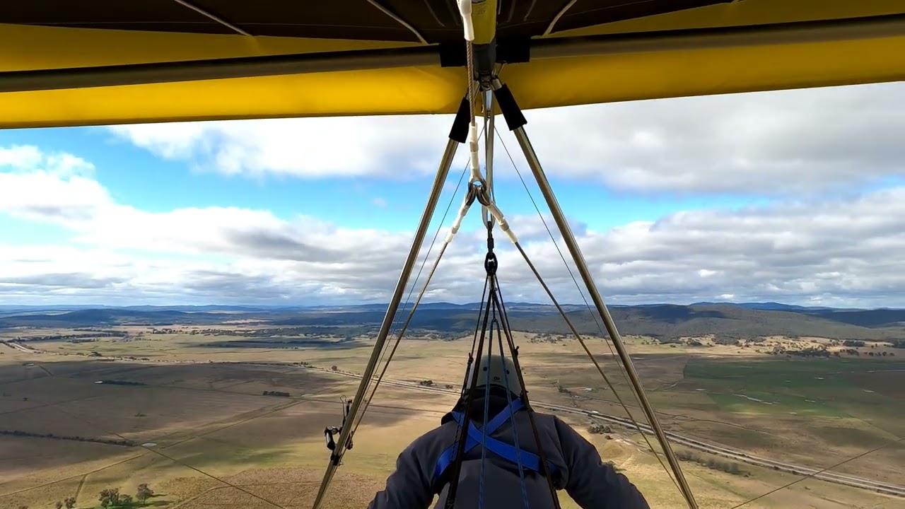 Flying Airborne Fun 2 in Australia, at Lake George - Collector on 06.07.2024.