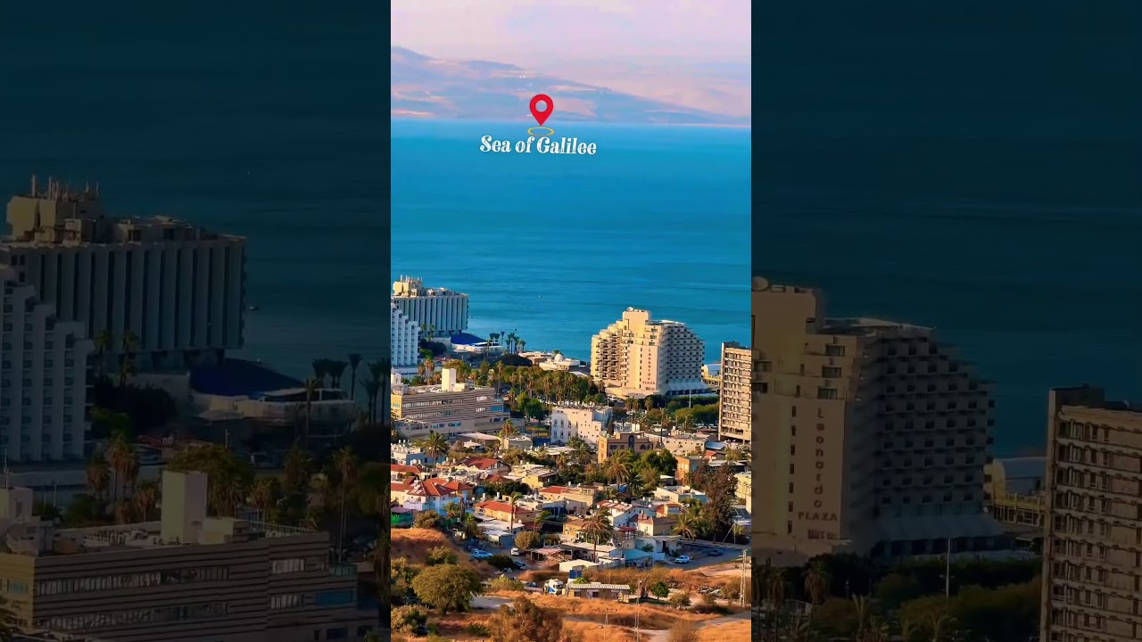 Welcome to The Sea of Galilee 🌟🎗️❤️ Israel #jerusalem  #travel  #israel