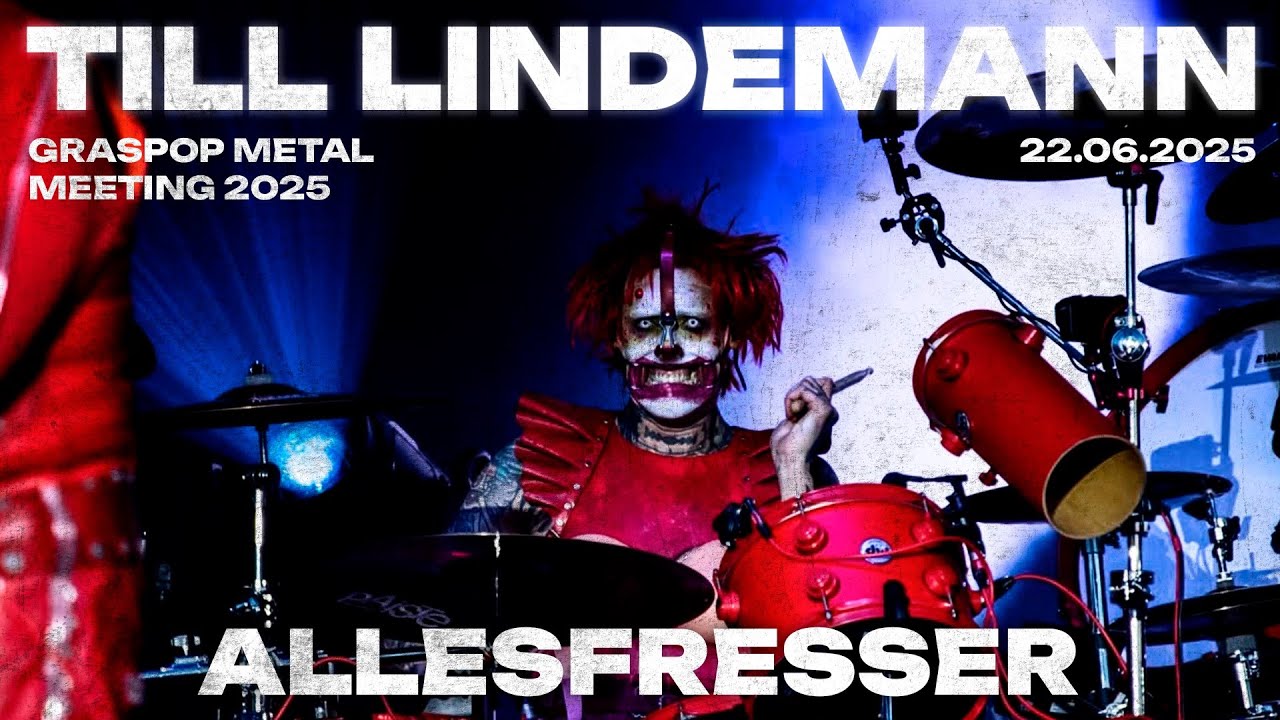 Till Lindemann - Allesfresser PROSHOT LIVE 22.06.2025 Graspop Metal Meeting exclusive new