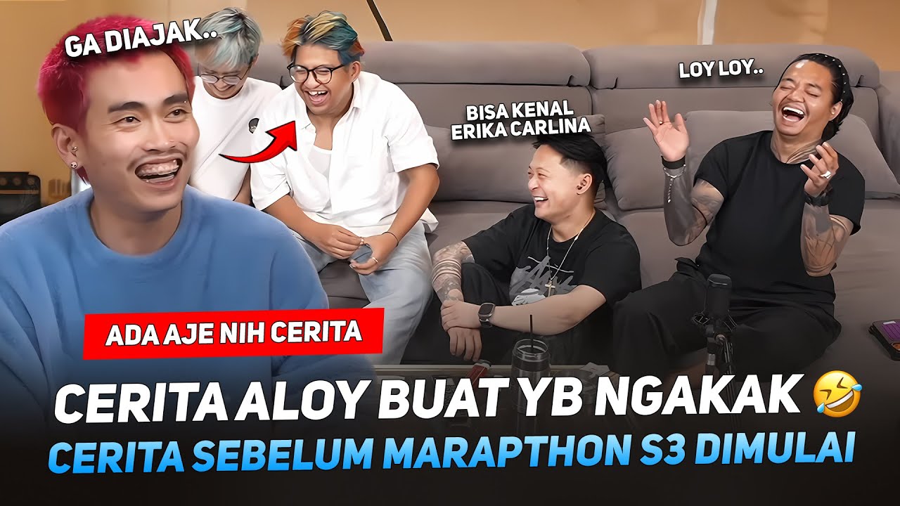 CERITA ALOY BIKIN REZA ARAP NGAKAK 🤣 CERITA SEBELUM MARAPTHON S3 DIMULAI #MARAPTHON3