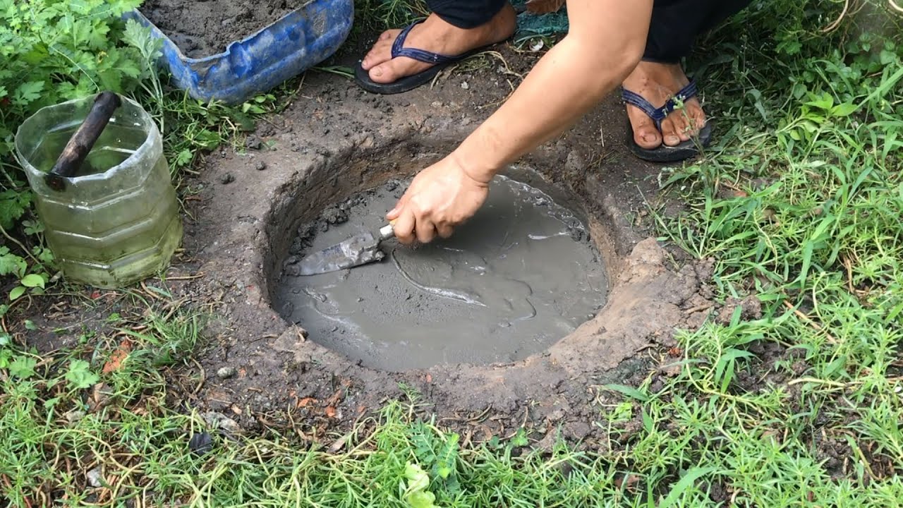 DIY - ❤️ Very beautiful ❤️ - Cool your garden with a small fountain