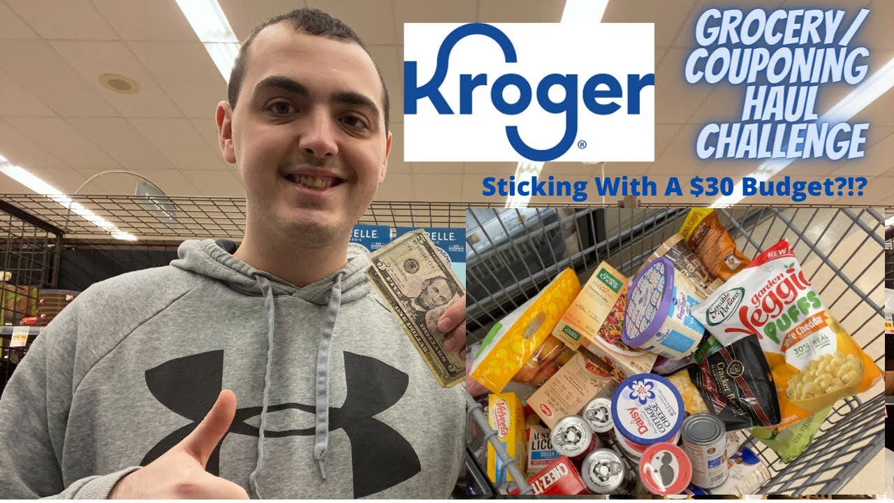 KROGER GROCERY/COUPONING HAUL CHALLENGE! ~ STICKING WITH A $30 BUDGET?!?