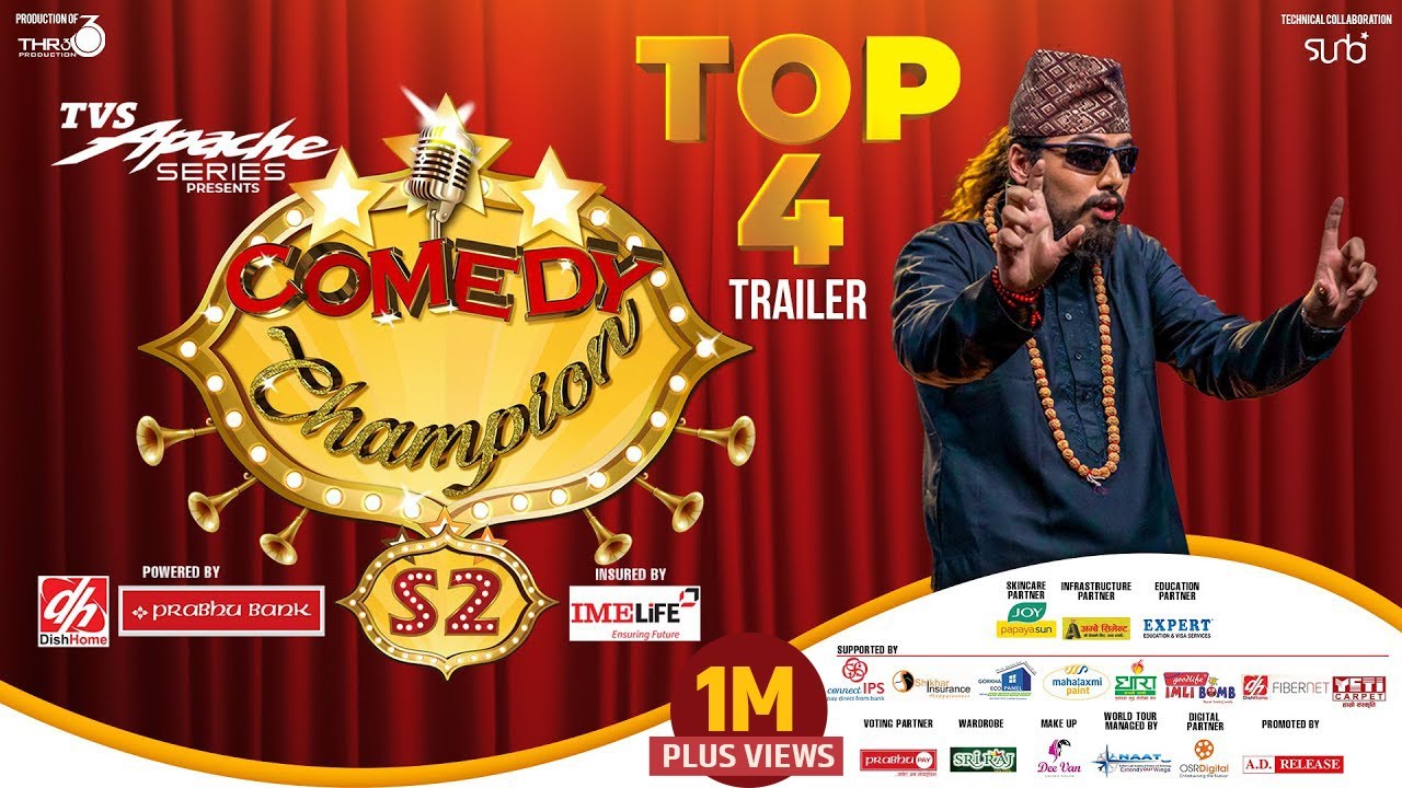 COMEDY CHAMPION S2 || TOP 4 TRAILER || Bharat Mani Poudel