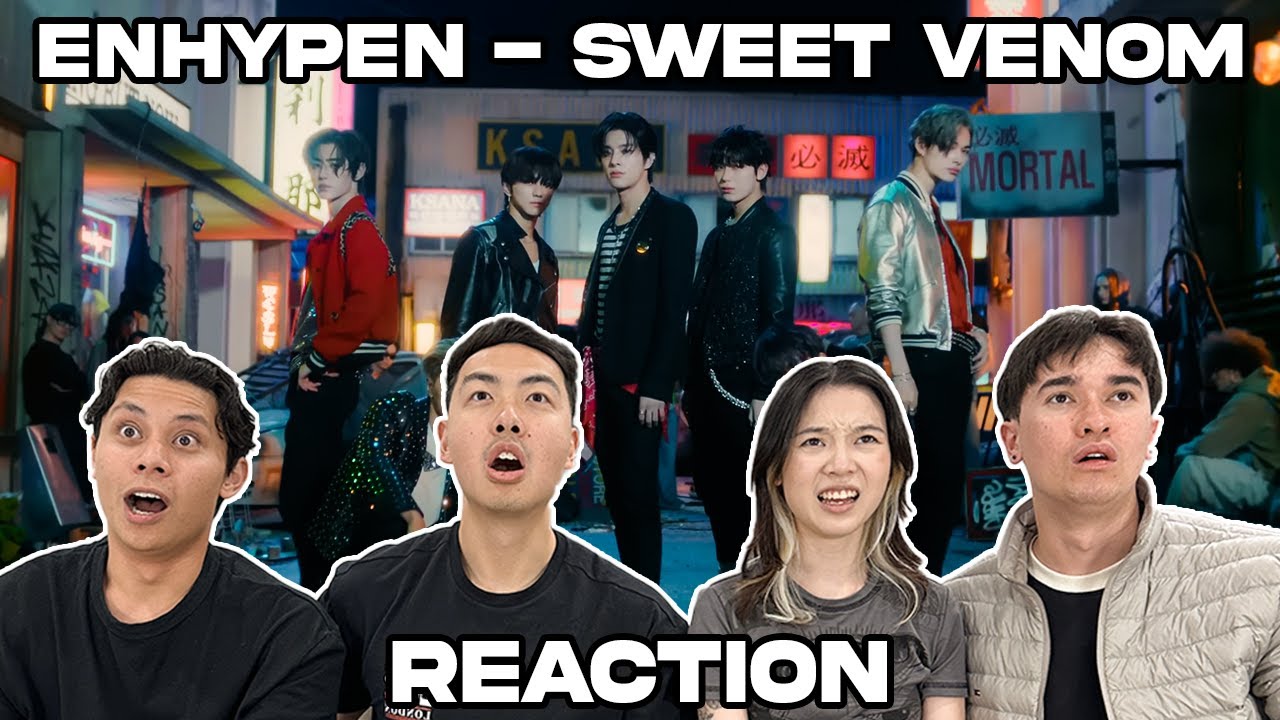 ENHYPEN (엔하이픈) 'Sweet Venom' MV + Dance Practice REACTION!
