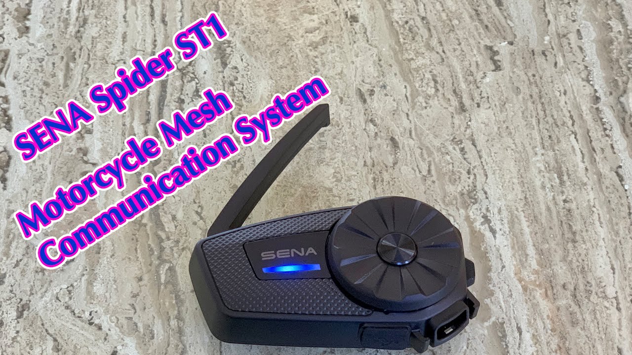 Sena Spider ST1 Mesh Youtube