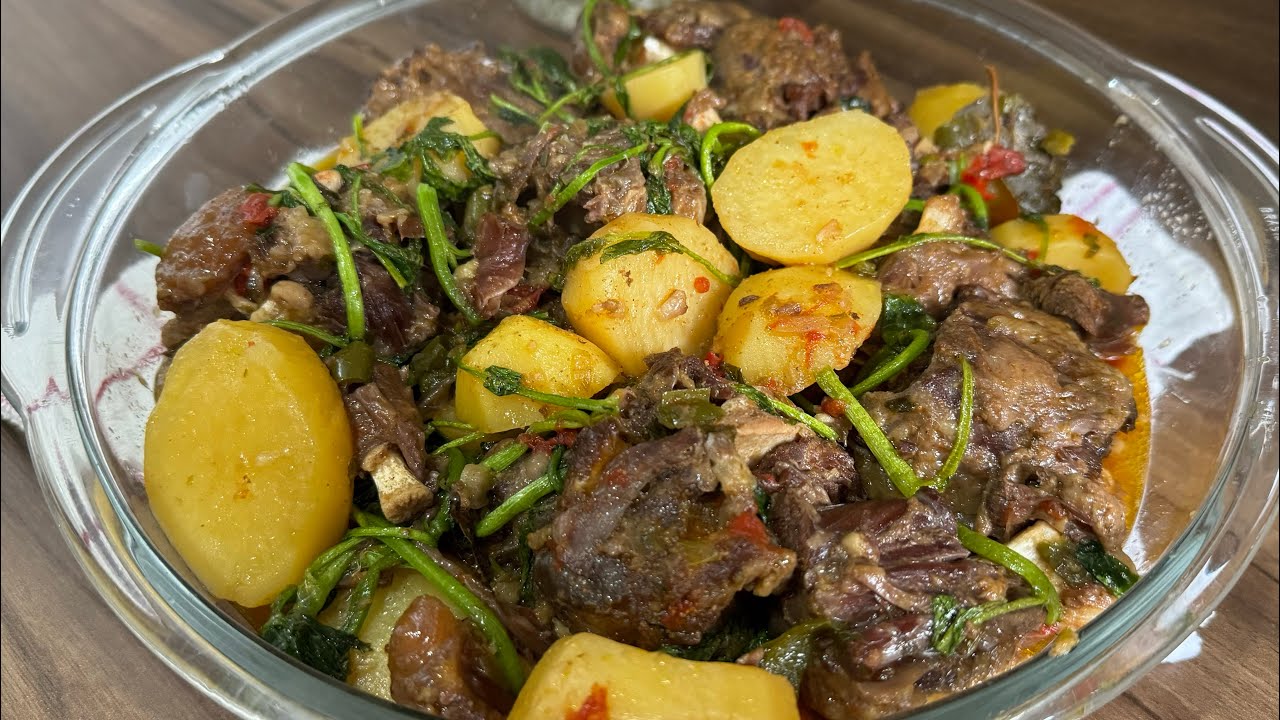 RABADA com BATATA e AGRIÃO / UMA DELÍCIA