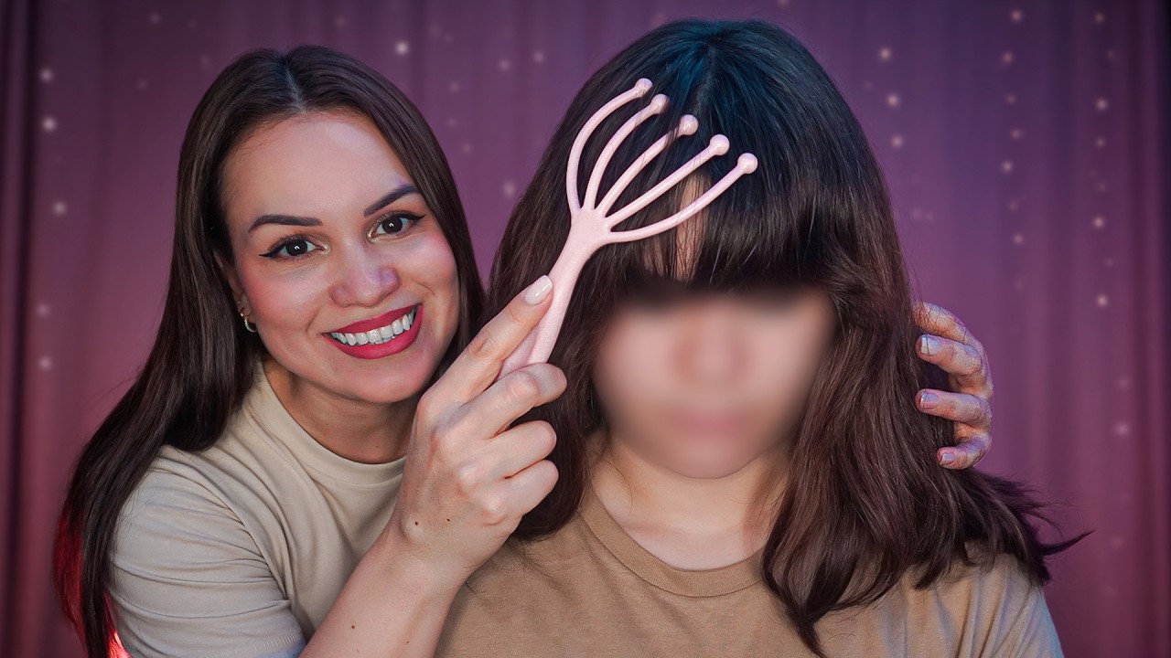 ASMR Masaje de Cabeza Real + Cepillado de Cabello: Relajación Total y Alivio del Estrés | Soul ASMR