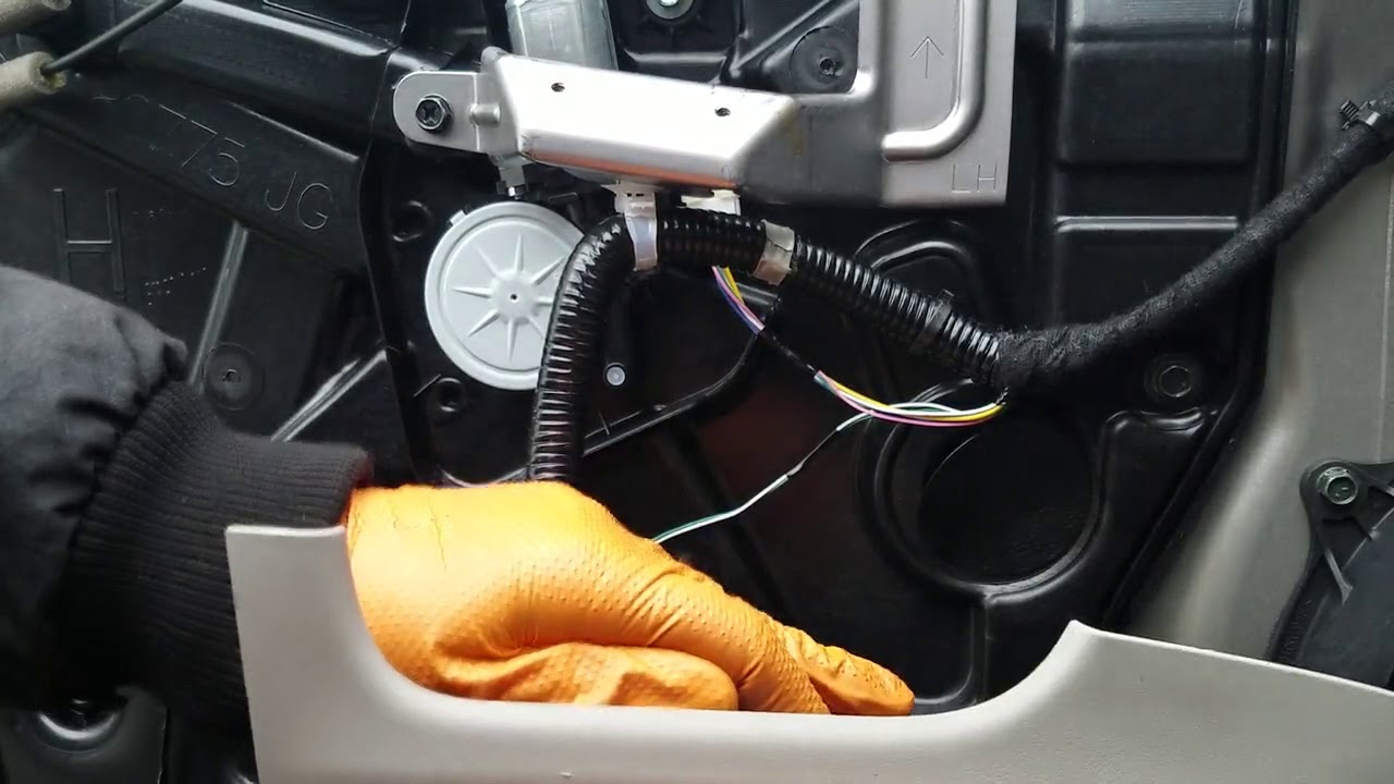 Window Regulator Motor Replacement Nissan Quest 2011-2017