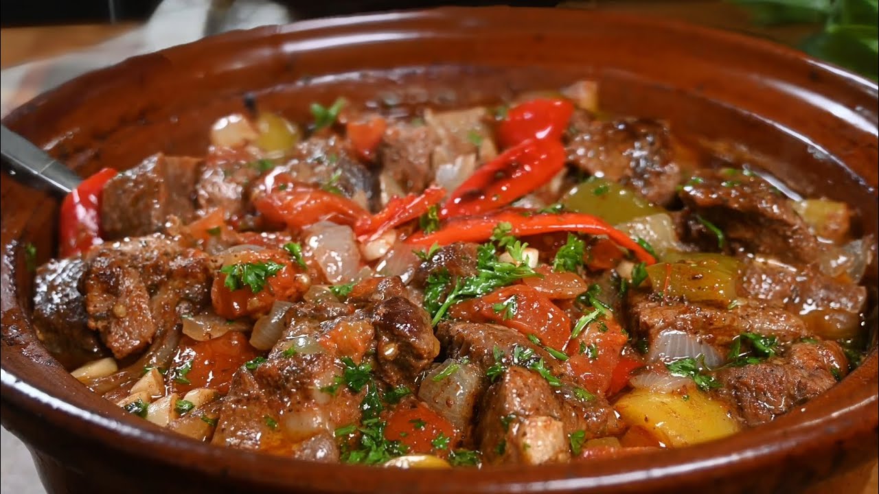 Легкий рецепт турецкого мяса в одной кастрюле 😋 Идеально подходит для баранины или говядины!