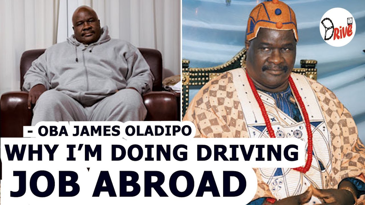 MEET A YORUBA KING WHO IS A DRIVER ABROAD - THE STORY OF OBA JAMES OLADIPO ONIDERA OF IDERA