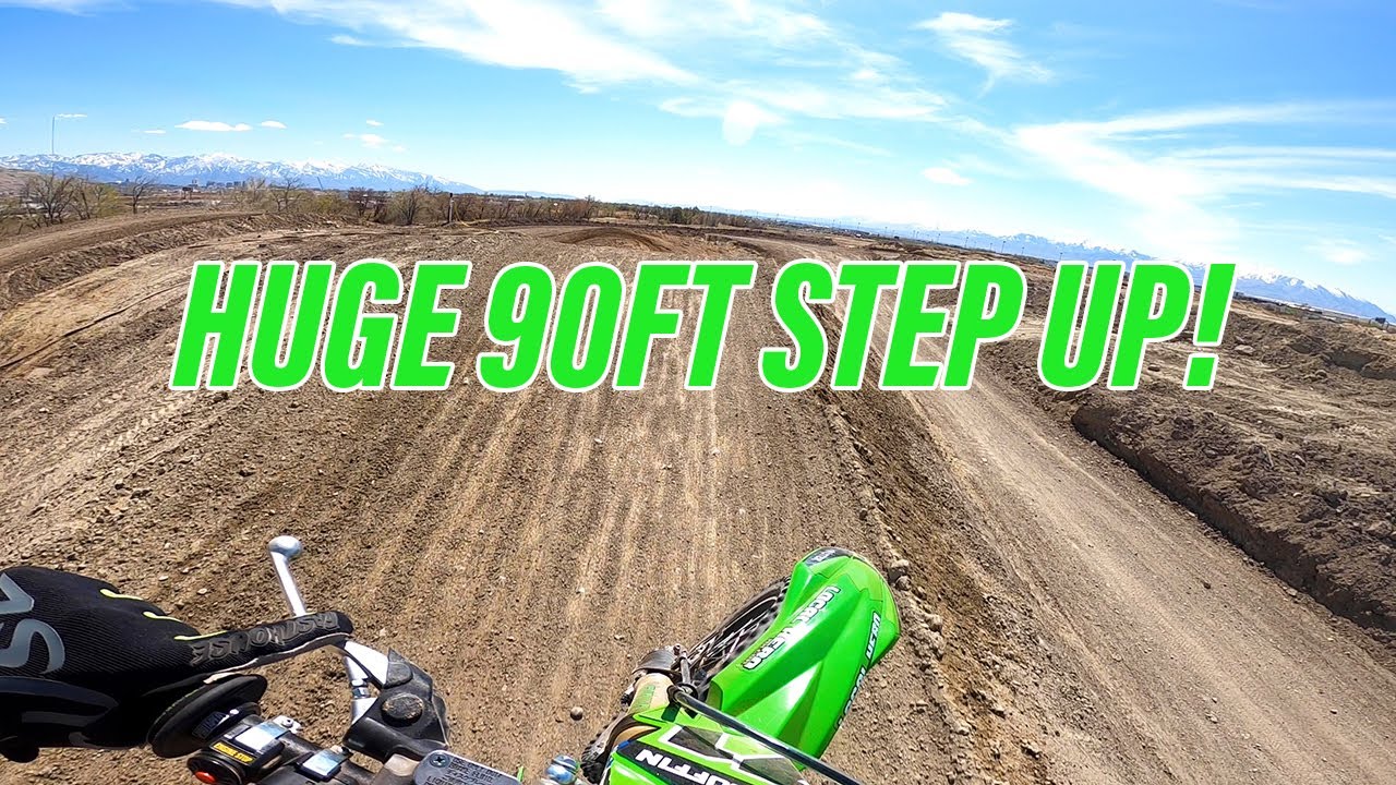 Opening day at Jordan River mx! *HUGE STEP UP*