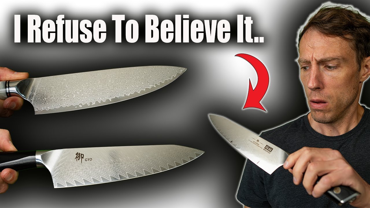 I Bought Two Cheap Damascus Chefs knives From Amazon And Couldn’t Believe What I Received..