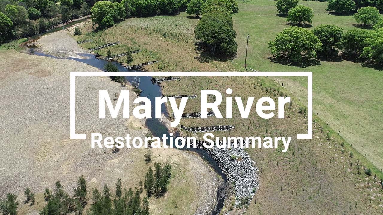 Mary River Restoration Summary: Reducing Erosion helps protect the Great Barrier Reef