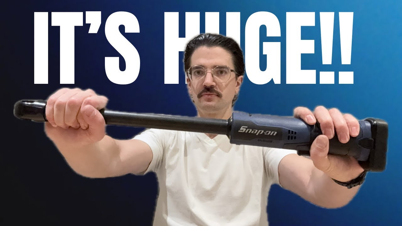 The Longest Electric Ratchet Ever Made!? Snap-On CTR869DB 3/8” Extra Long Neck 14.4v Ratchet Review