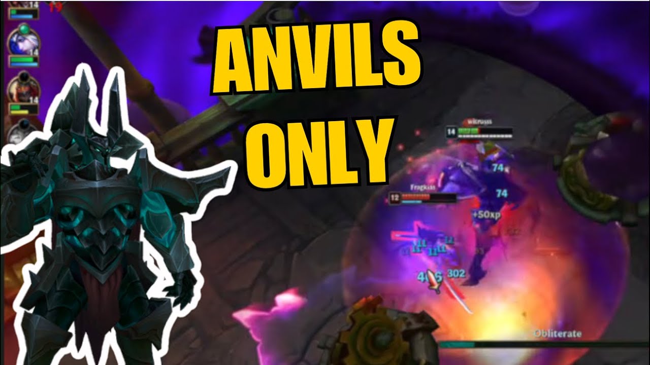 I Played ARAM Mayhem With ONLY Anvils After Level 9 (Mordekaiser)