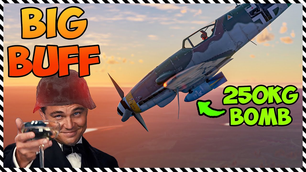 Now EVEN BETTER! • Bf-109 K-4 with 250kg Bomb in Enlisted • MeAdmiralStarks