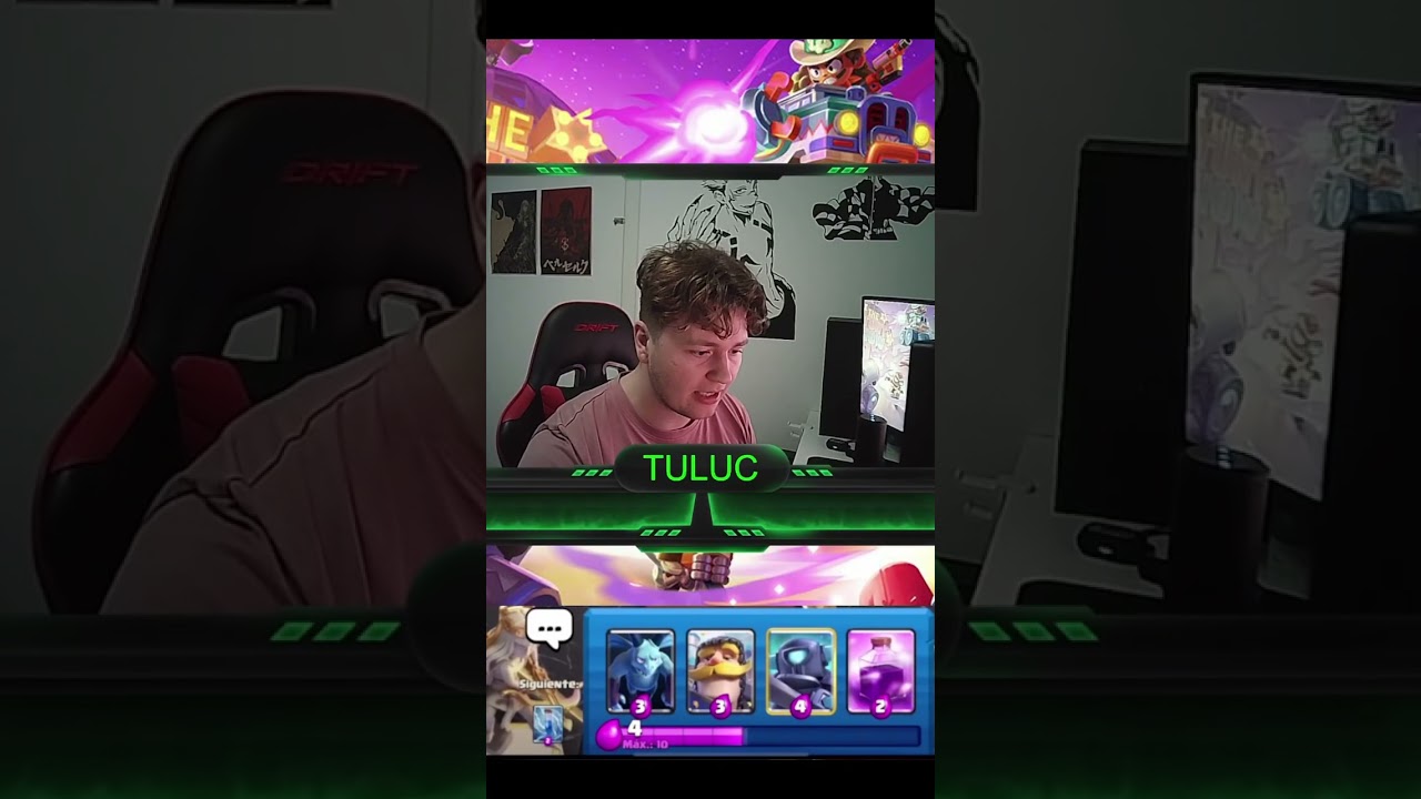 Tremenda remontada pa #clashroyale #reel #tuluc #reels