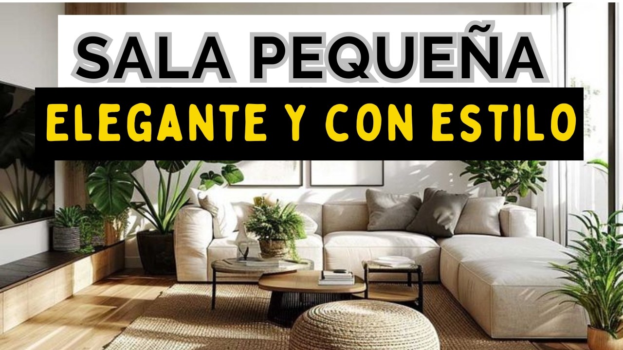 ✅Mejores trucos para SALAS PEQUEÑAS 👉22 Tips para decorar una SALA pequeña.
