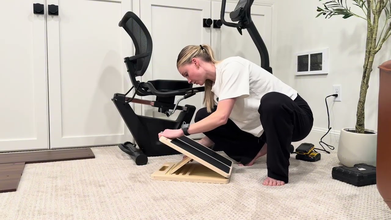 Great Quad Workout Device Too - Adjustable Slant Board