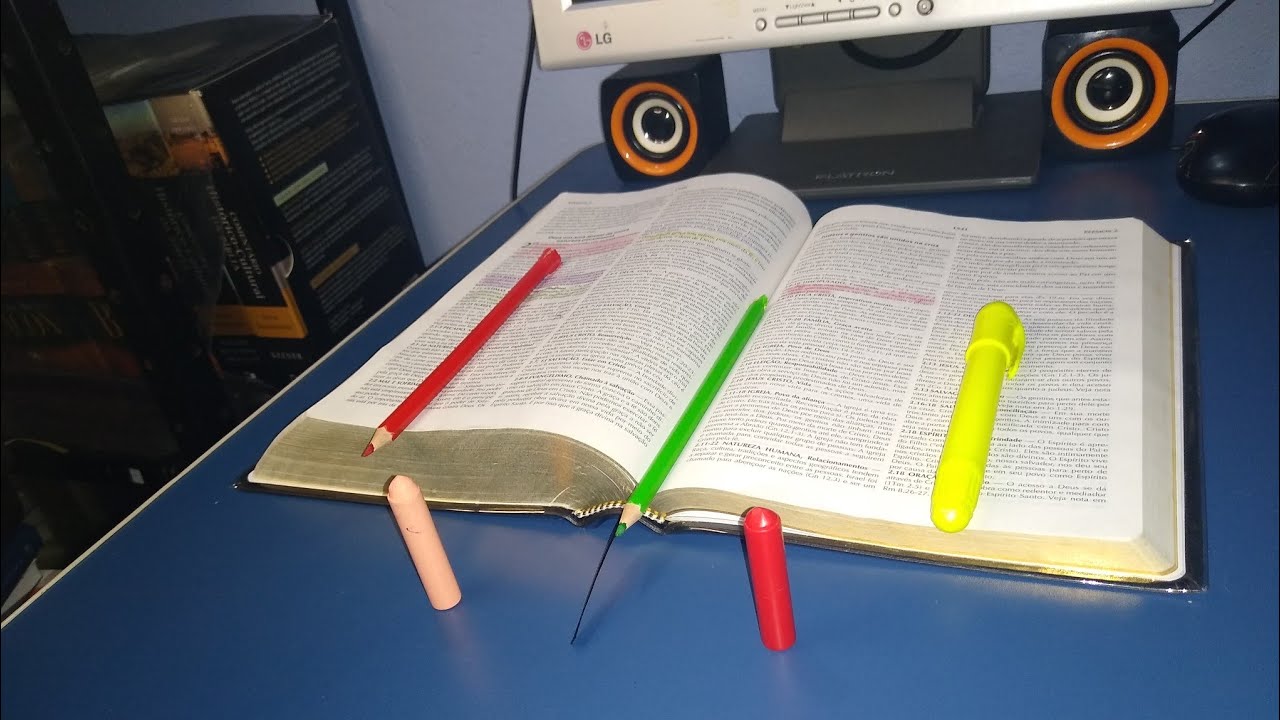 Dicas para você marcar sua Bíblia ou livro