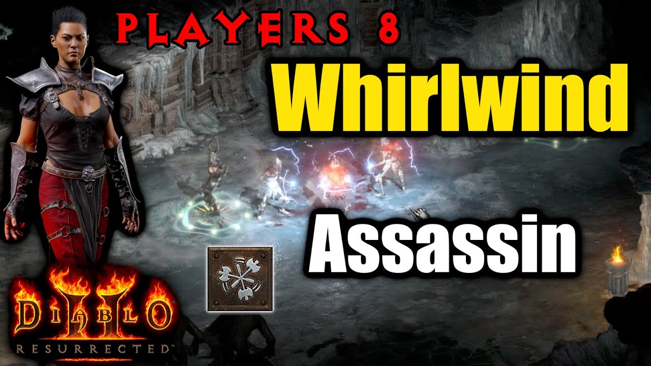Whirlwind Assassin on Players 8 - Diablo 2 Resurrected