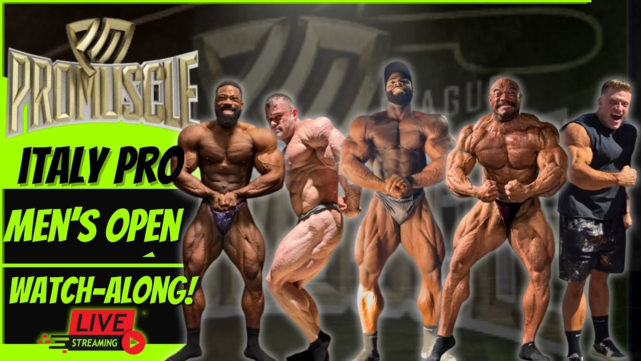 2025 ITALY PRO - MEN'S OPEN - LIVE WATCH-ALONG!
