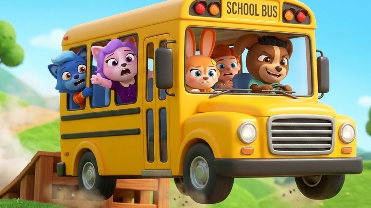 Wheels on the Bus + Play in the Park | Kids Song & Nursery Rhyme | Pop Patrol