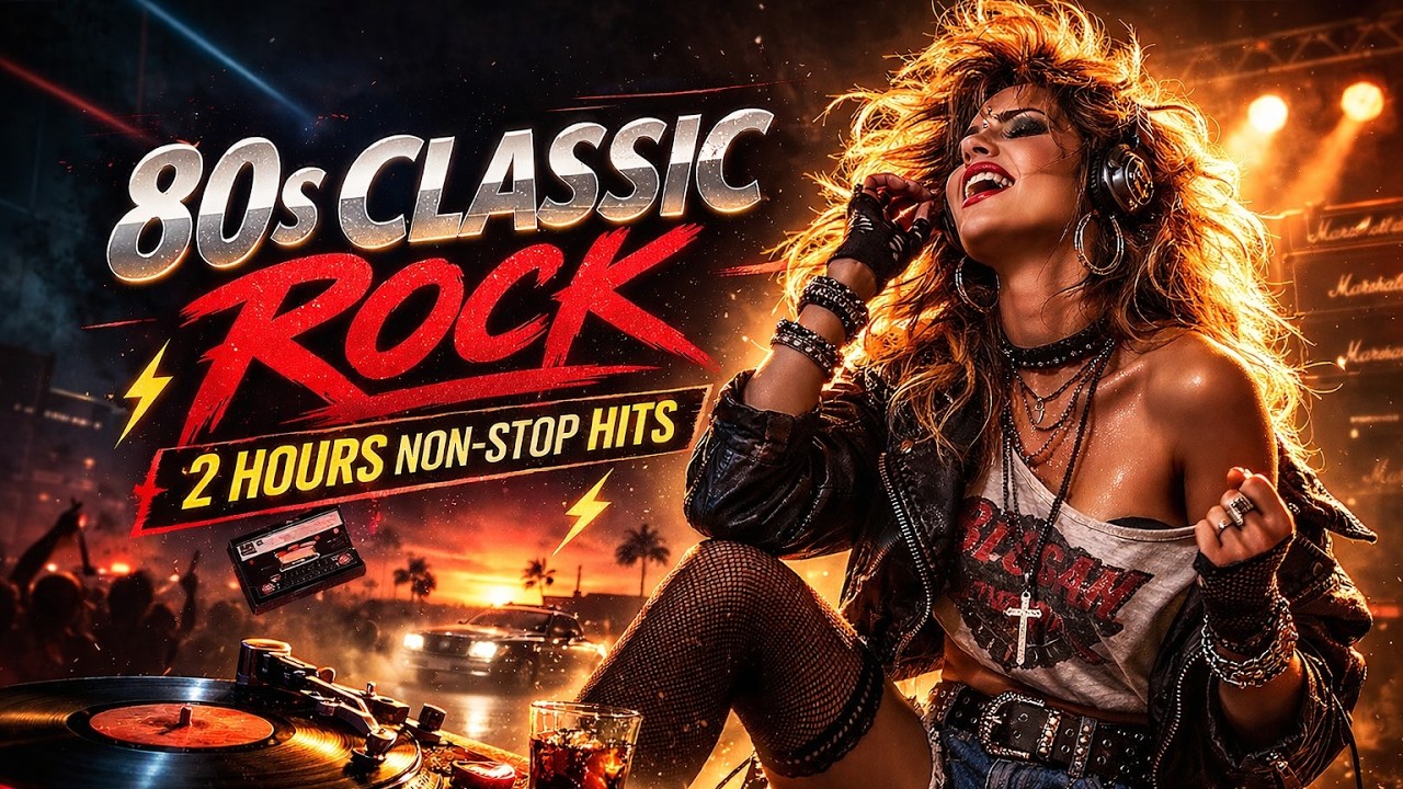 80s Classic Rock Experience | 2 Hour Classic Rock Playlist