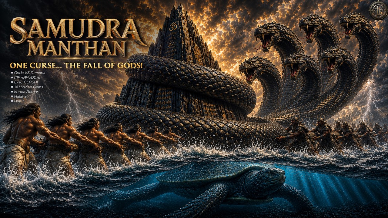 Samudra Manthan Part 1: Battle for Immortality & The Rise of Divine KURMA Avatar