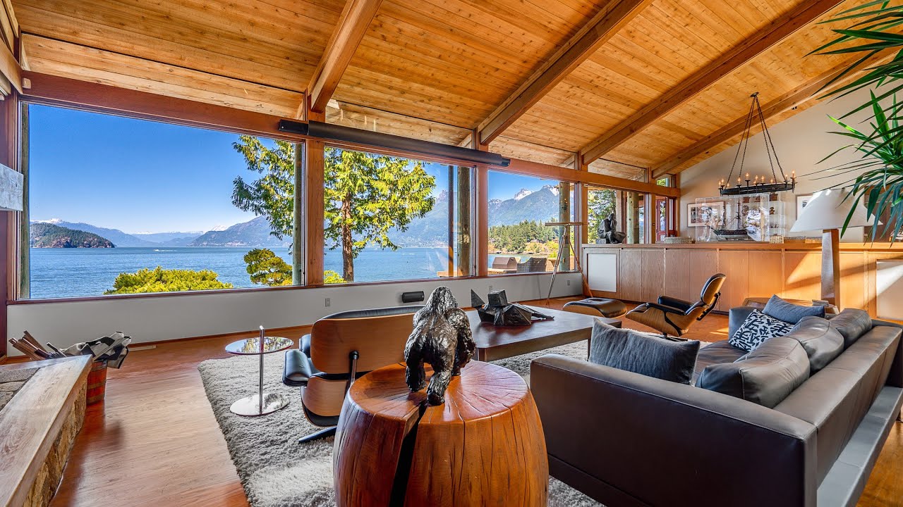 Spectacular waterfront estate on Bowen Island | Vancouver Real Estate Films