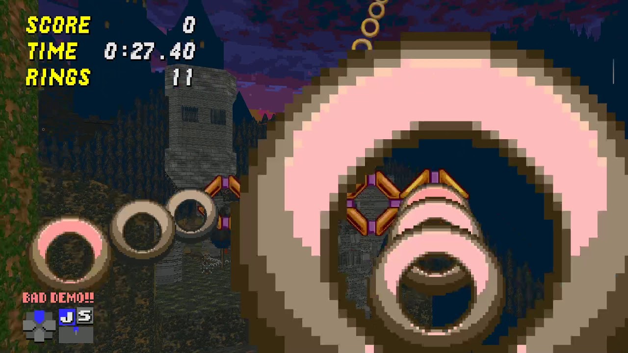 SRB2: Castle Eggman Act 1 (Sonic) in 1:04.71