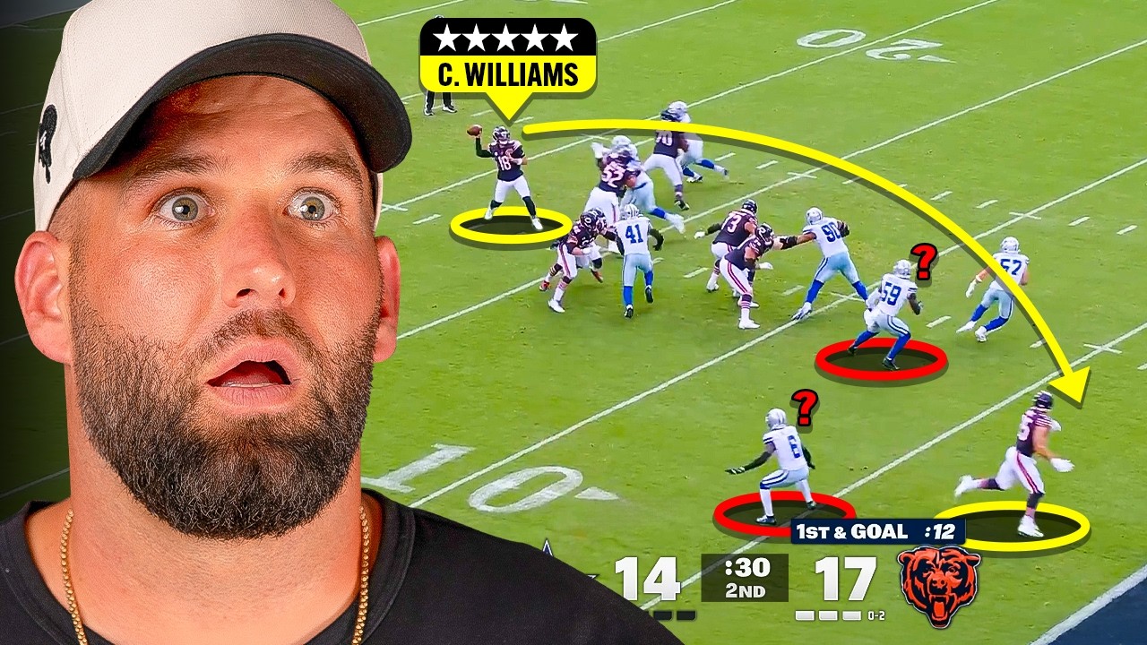 Калеб Уильямс держит ВСЕХ в замешательстве — QB Film Breakdown