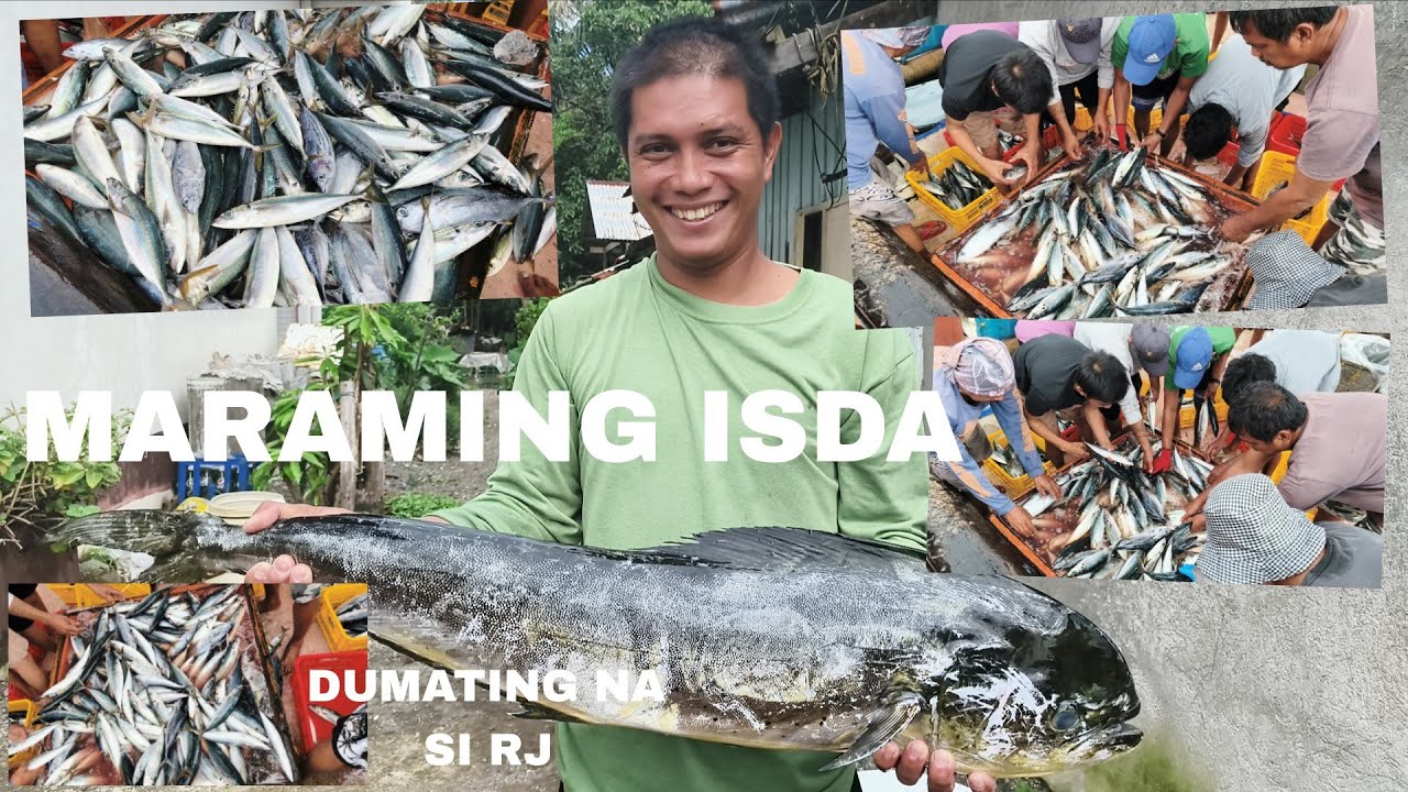 DUMATING NA SI RJHAY GALING SA LAOT+NAGBABA NG MGA HULI ISDA