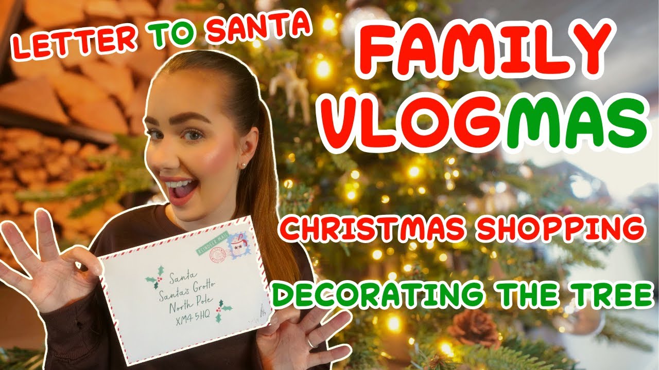 Christmas Decorating & Holiday Shopping | Family Vlogmas Haul