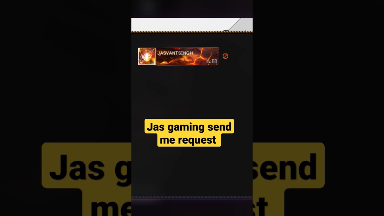 jas gaming send me request #freefire freefire grand master player send request #shorts
